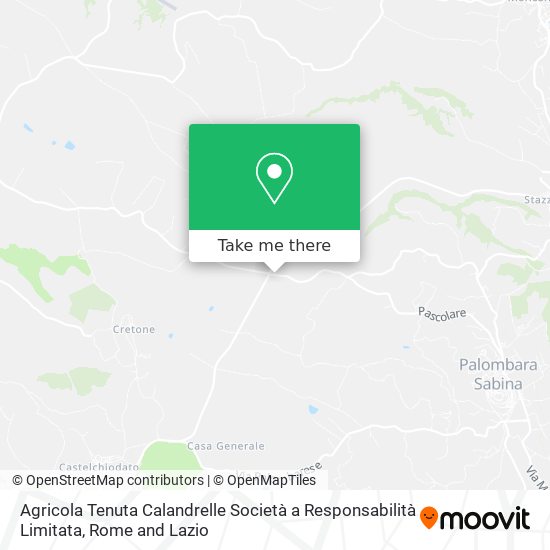 Agricola Tenuta Calandrelle Società a Responsabilità Limitata map