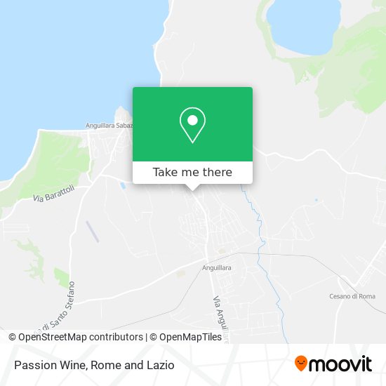 Passion Wine map