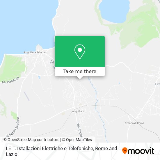 I.E.T. Istallazioni Elettriche e Telefoniche map