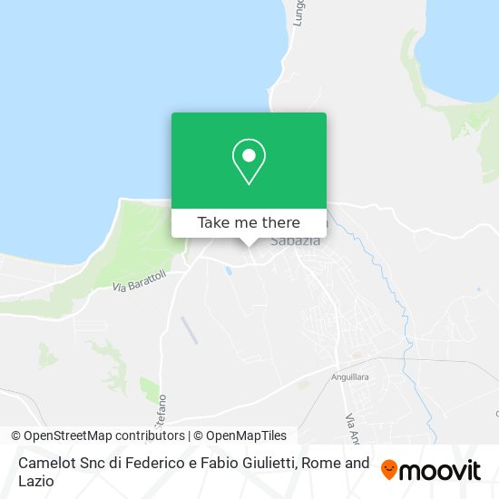 Camelot Snc di Federico e Fabio Giulietti map