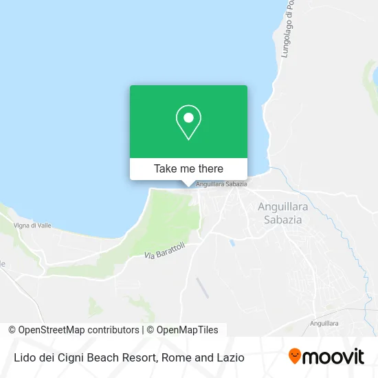 Lido dei Cigni Beach Resort map