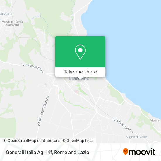 Generali Italia Ag 14f map