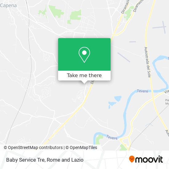 Baby Service Tre map