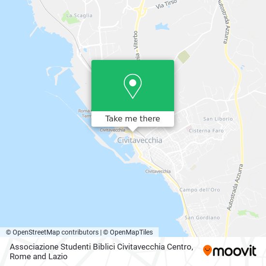 Associazione Studenti Biblici Civitavecchia Centro map