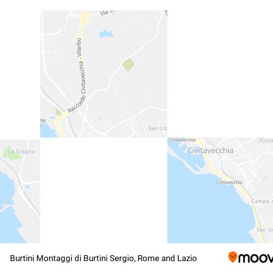 Burtini Montaggi di Burtini Sergio map