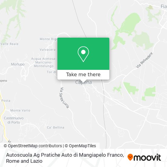 Autoscuola Ag Pratiche Auto di Mangiapelo Franco map