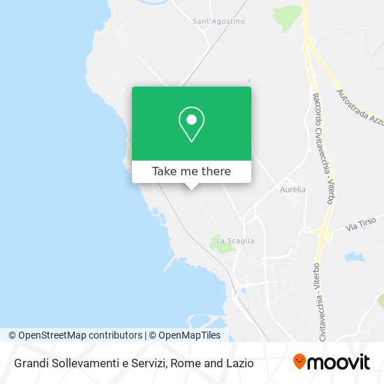 Grandi Sollevamenti e Servizi map