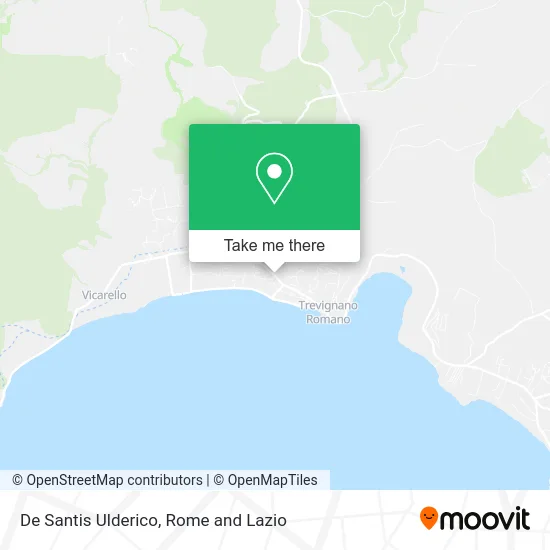 Ulderico De Santis map