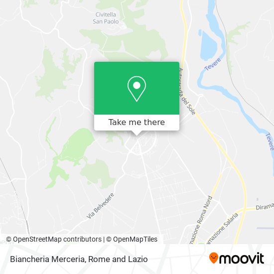 Biancheria Merceria map