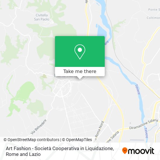 Art Fashion - Società Cooperativa in Liquidazione map