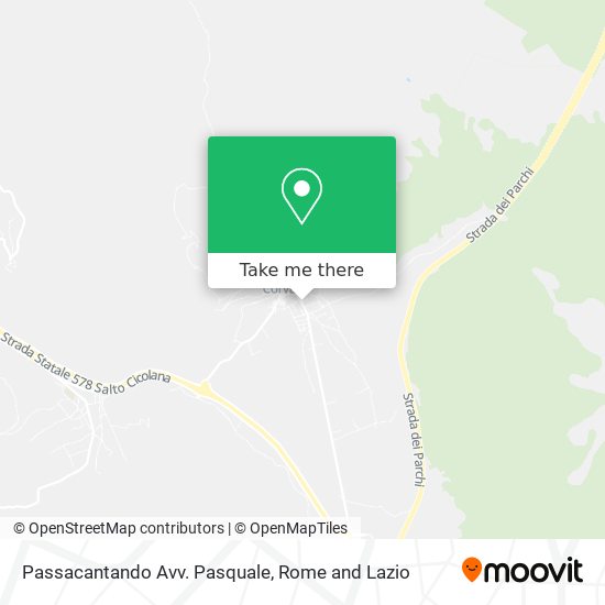 Passacantando Avv. Pasquale map