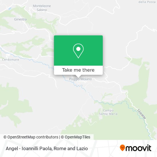 Angel - Ioannilli Paola map