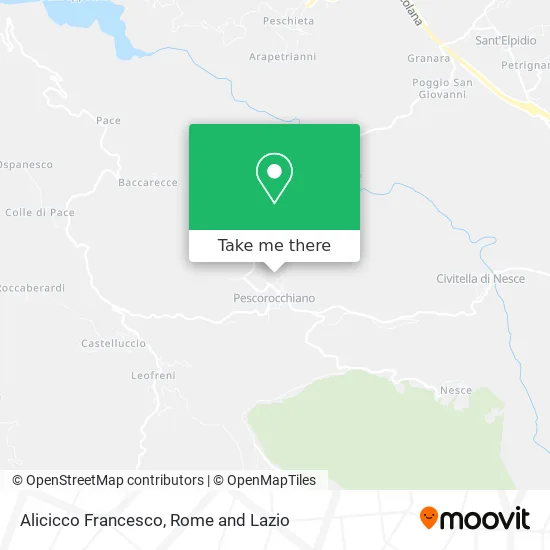Alicicco Francesco map