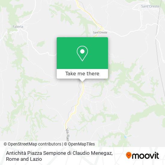 Antichità Piazza Sempione di Claudio Menegaz map