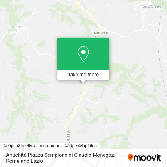 Antichità Piazza Sempione di Claudio Menegaz map