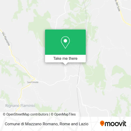 Municipality of Mazzano Romano map