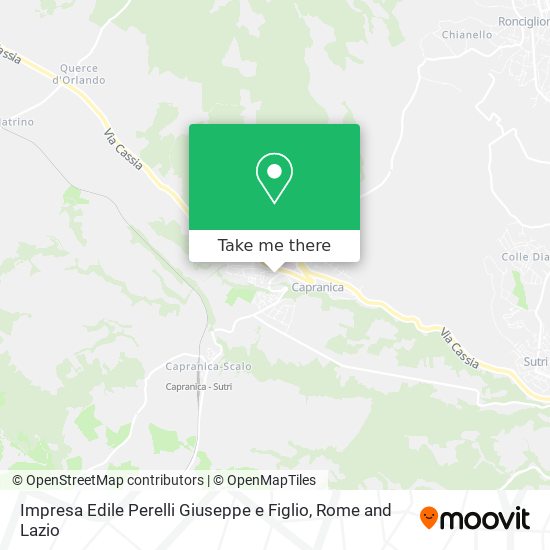 Impresa Edile Perelli Giuseppe e Figlio map