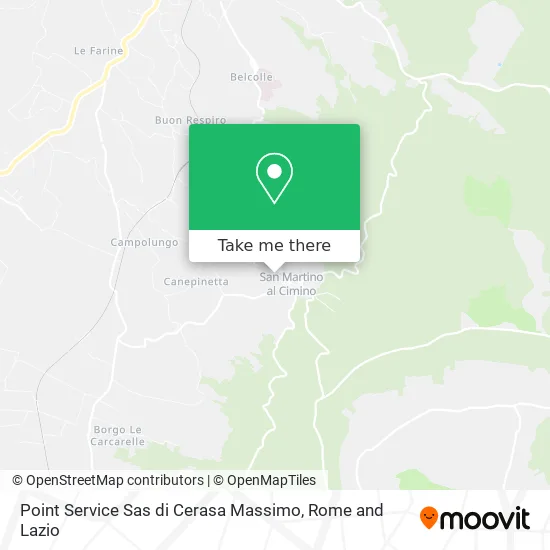 Point Service Sas di Cerasa Massimo map