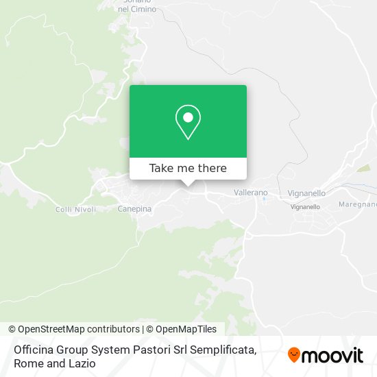 Officina Group System Pastori Srl Semplificata map