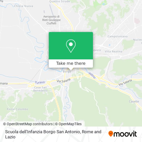 Scuola dell'Infanzia Borgo San Antonio map