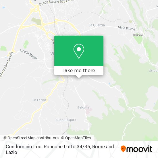 Condominio Loc. Roncone Lotto 34 / 35 map