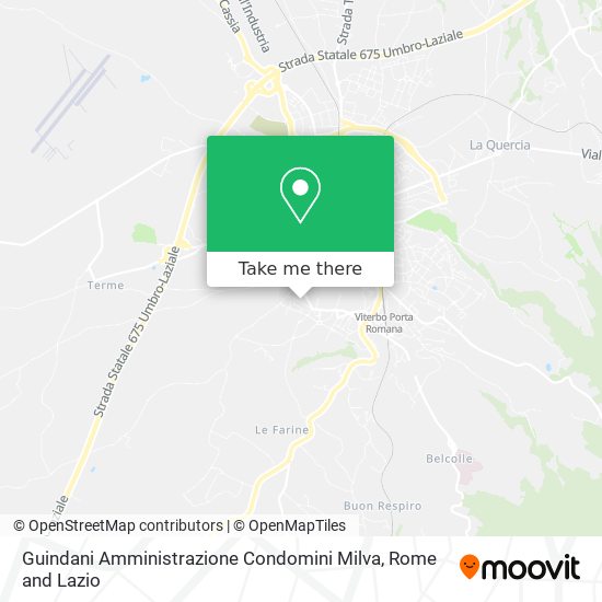 Guindani Amministrazione Condomini Milva map