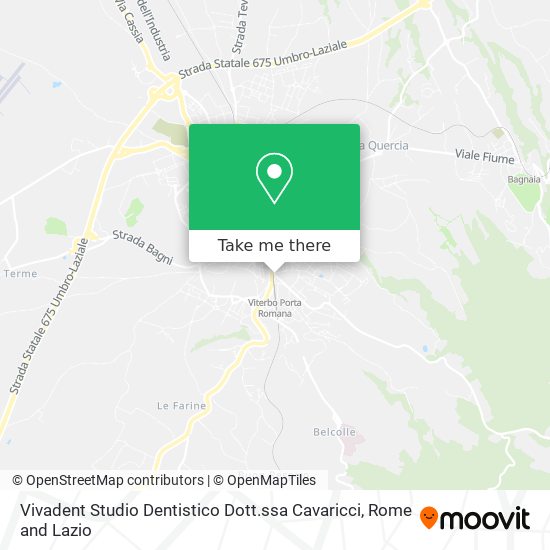 Vivadent Studio Dentistico Dott.ssa Cavaricci map