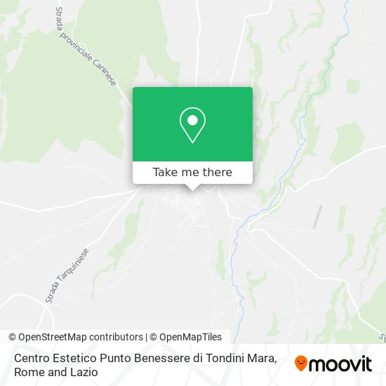Centro Estetico Punto Benessere di Tondini Mara map