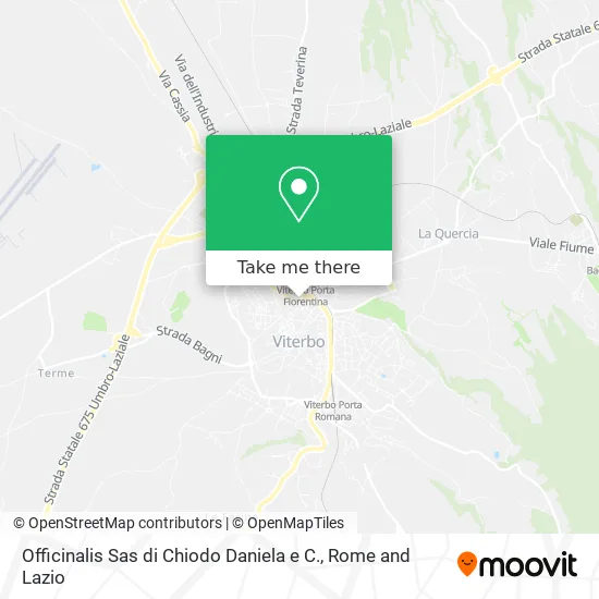 Officinalis SAS by Daniela Chiodo & Co. map