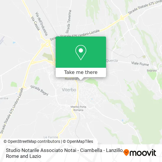 Associated Notary Studio - Ciambella - Lanzillo map