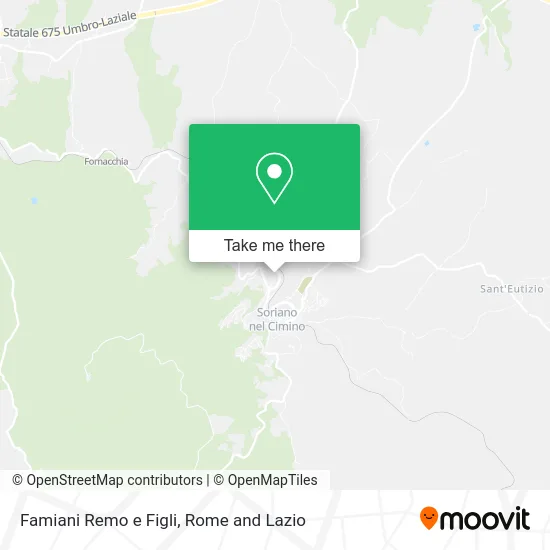 Famiani Remo e Figli map