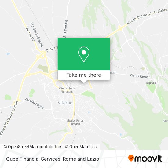 Qube Financial Services map