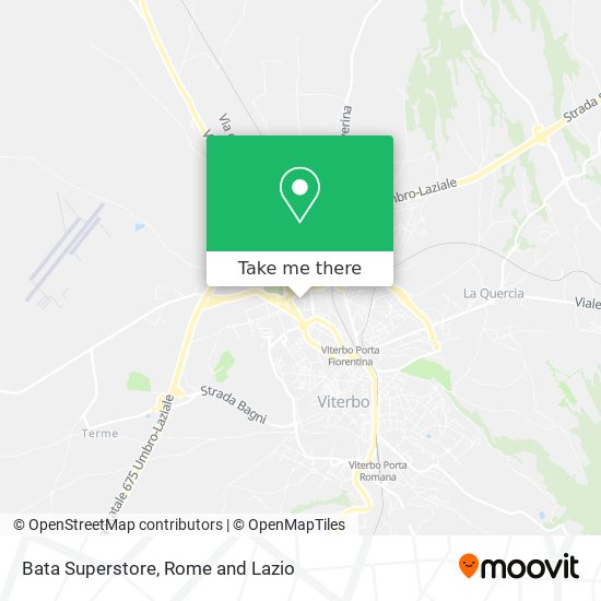 Bata Superstore map