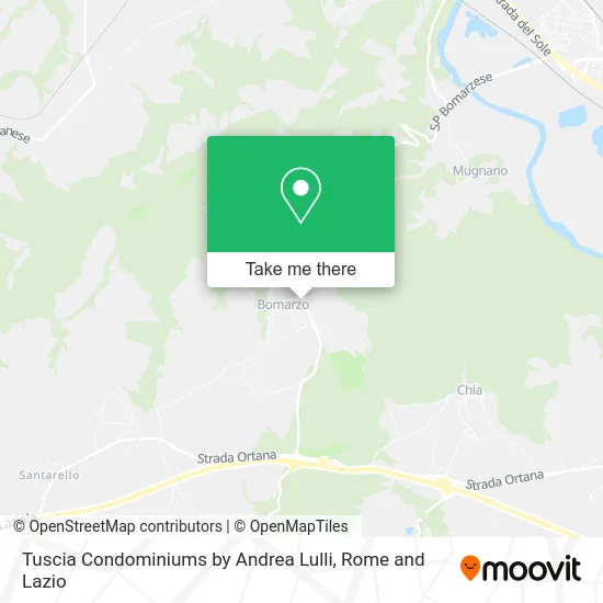 Tuscia Condominiums by Andrea Lulli map