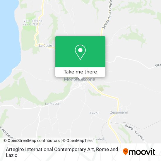 Artegiro International Contemporary Art map