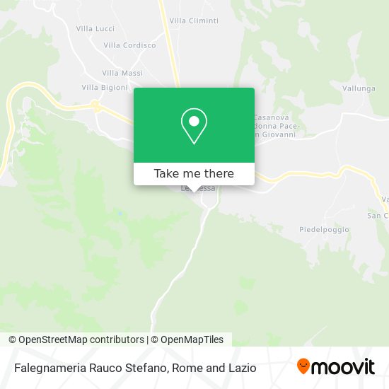 Falegnameria Rauco Stefano map