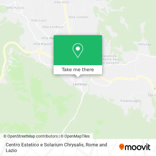 Chrysalis Aesthetic and Solarium Center map