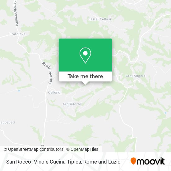 San Rocco -Vino e Cucina Tipica map