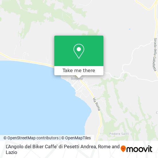 L'Angolo del Biker Caffe' di Pesetti Andrea map