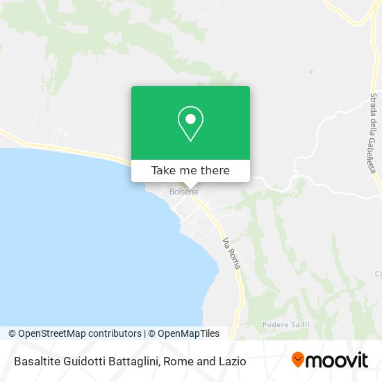 Basaltite Guidotti Battaglini map