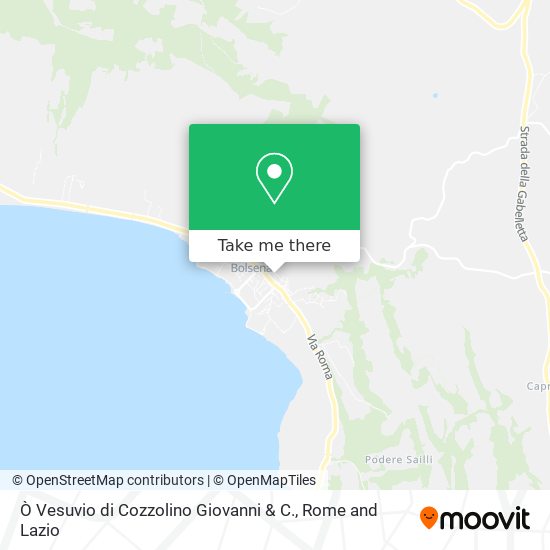 Ò Vesuvio di Cozzolino Giovanni & C. map