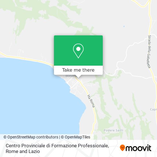 Centro Provinciale di Formazione Professionale map