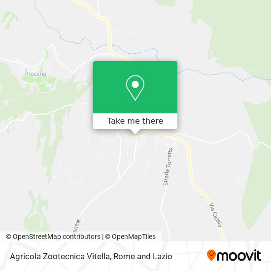 Agricola Zootecnica Vitella map