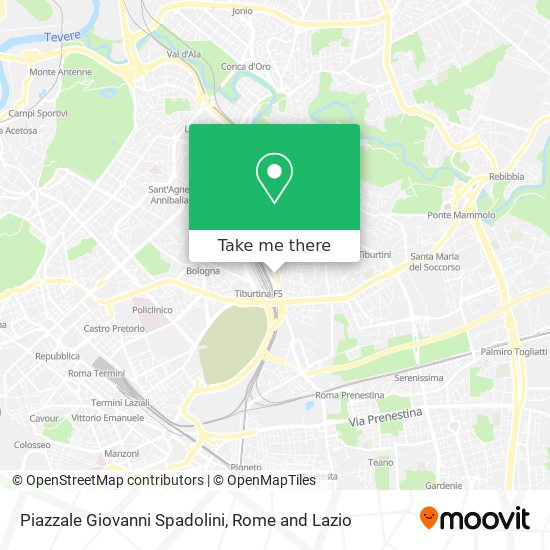 Piazzale Giovanni Spadolini map