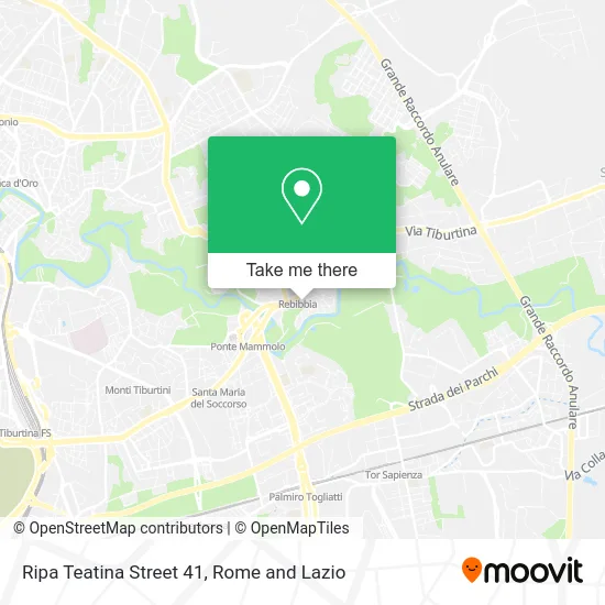 Ripa Teatina Street 41 map