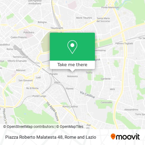 Piazza Roberto Malatesta 48 map