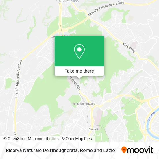 Riserva Naturale Dell'Insugherata map