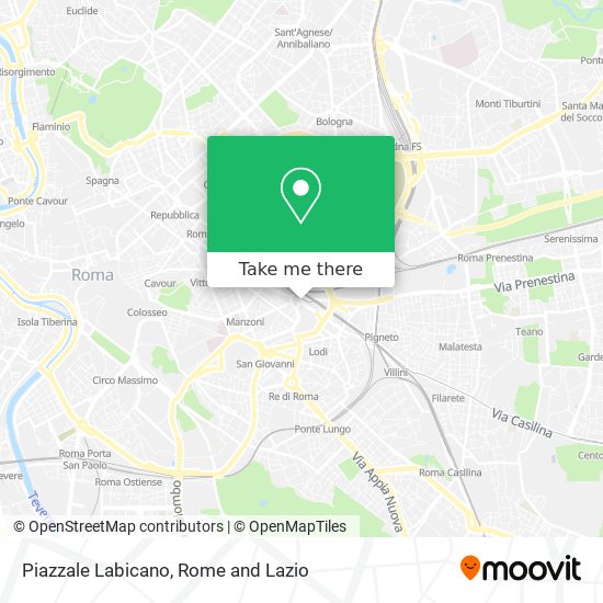 Piazzale Labicano map