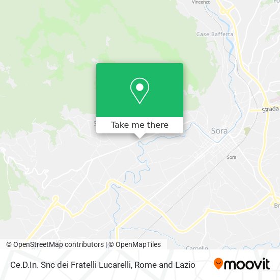 Ce.D.In. Snc dei Fratelli Lucarelli map