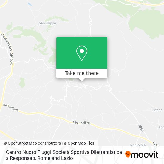 Centro Nuoto Fiuggi Società Sportiva Dilettantistica a Responsab map